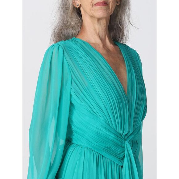 Alberta Ferretti Dress Woman Green - Picture 4 of 4